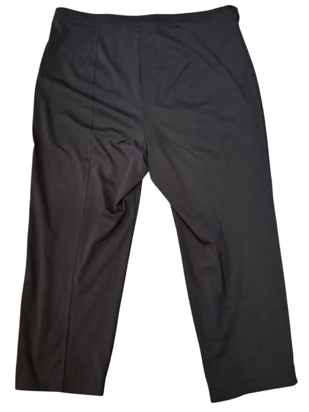summersalt Black Straight Leg Pull-On Pants, lightweight